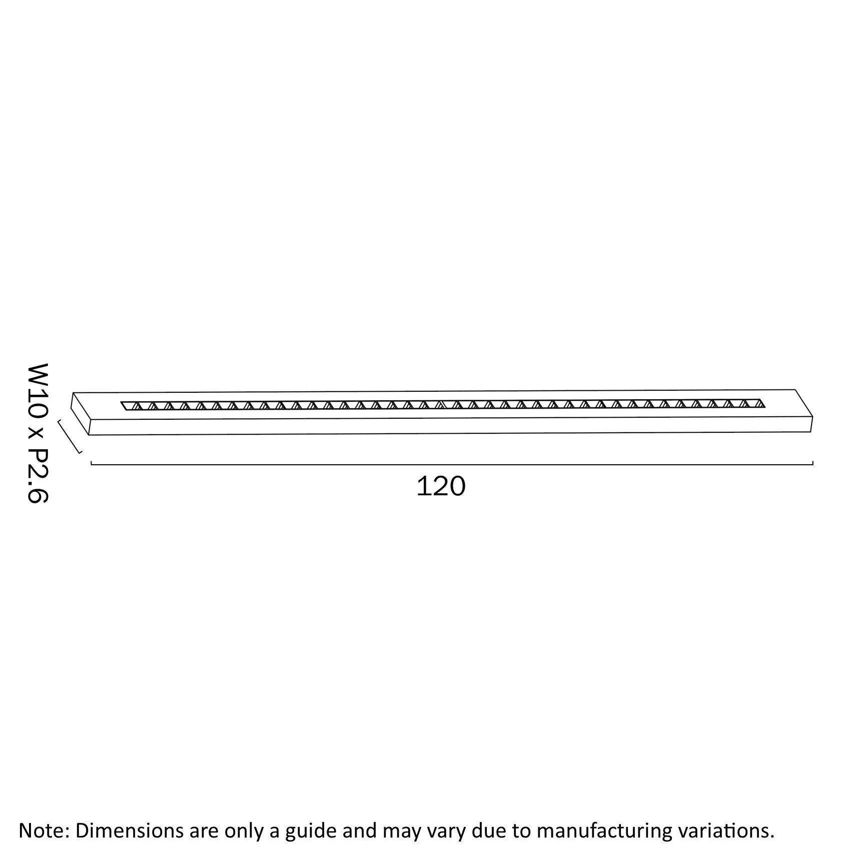 Telbix Optika 36W LED 1200mm Batten Available in Black or White - Image 10