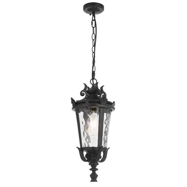 Telbix Pedral Outdoor Pendant Light in Bronze & Black | 18cm & 23cm - Image 3
