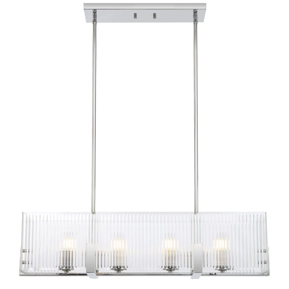 Telbix Pelion 4 Light Pendant Chrome PELION PE4-CH - Image 2