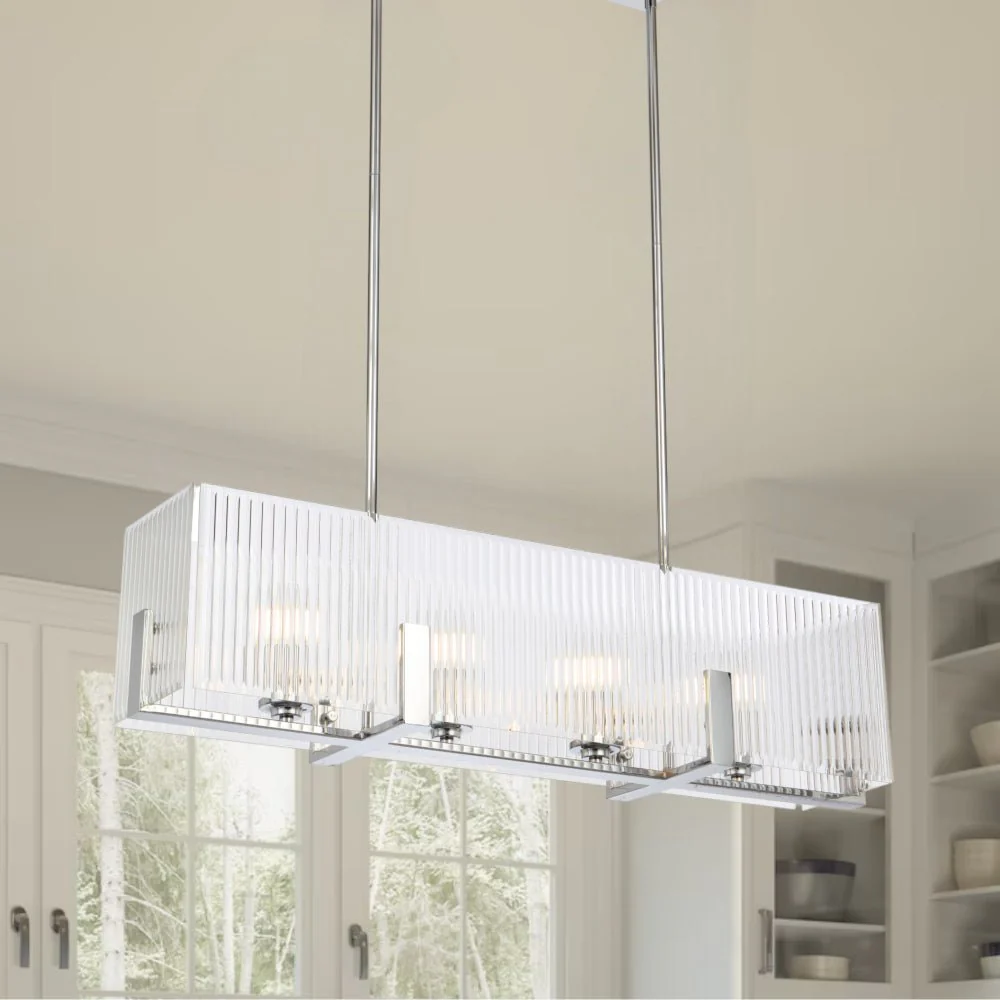 Telbix Pelion 4 Light Pendant Chrome PELION PE4-CH - Image 3