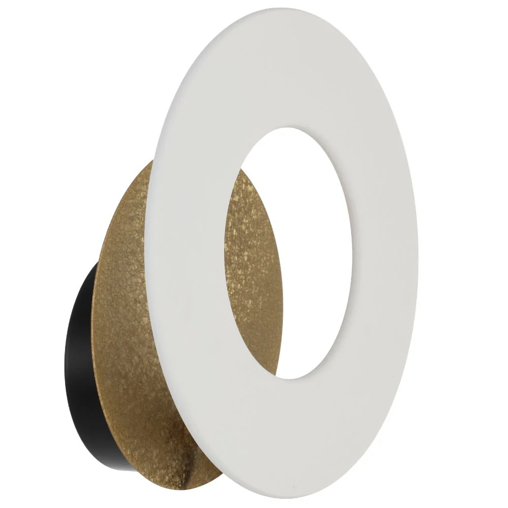 Telbix Pelzer 20 Wall Light PELZER WB20-WHGD - Image 2