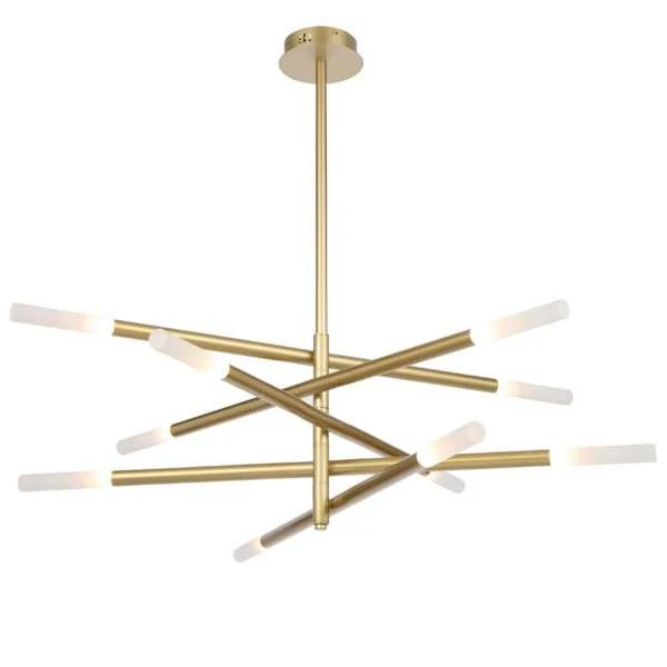 Telbix Pinta 10 Light LED Pendant Gold PINTA PE10-GD