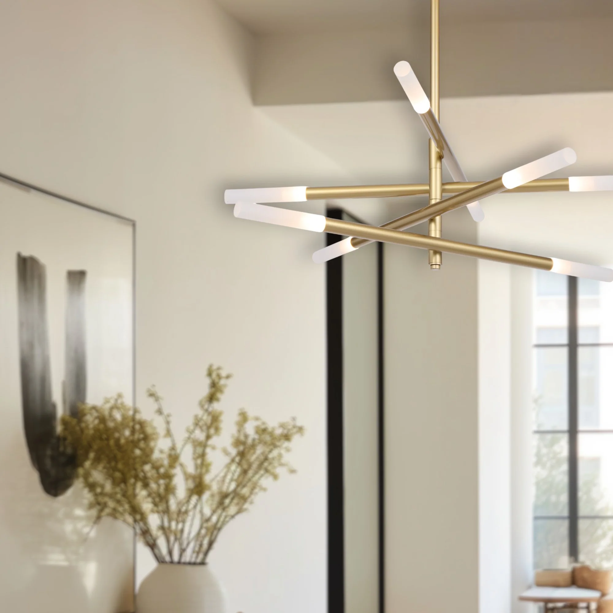 Telbix Pinta 8 Light LED Pendant Gold PINTA PE08-GD - Image 5