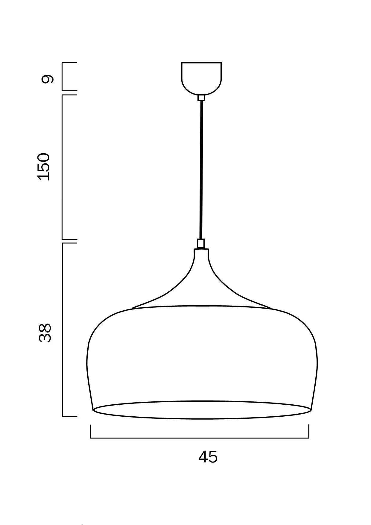 Telbix Polk 45 Pendant - Image 5