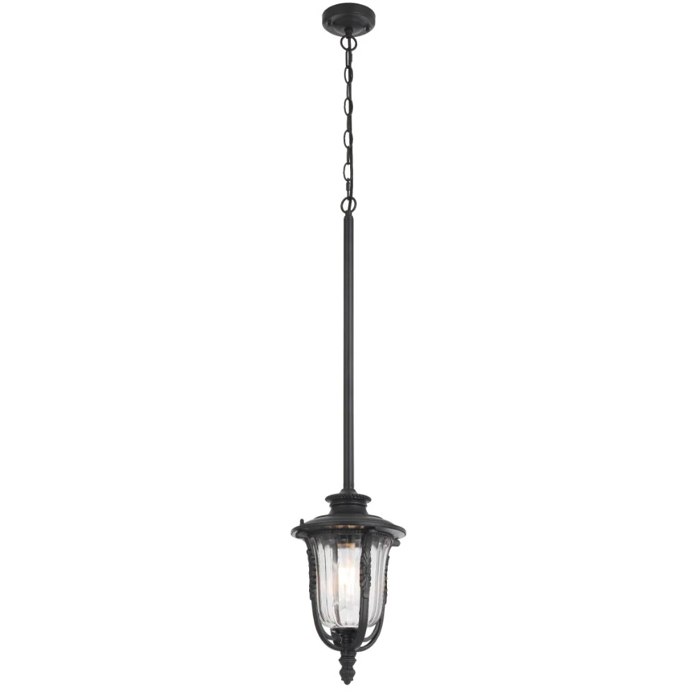 Telbix Ramiro Outdoor Pendant Light in Bronze & Black | 20cm & 25cm - Image 10
