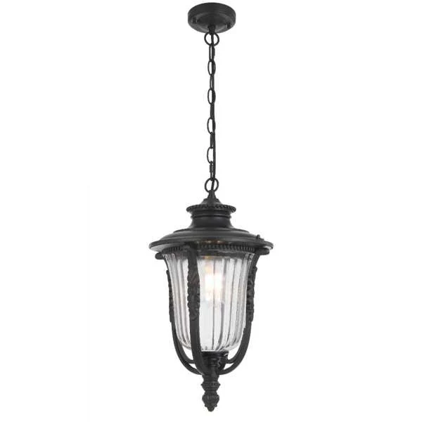 Telbix Ramiro Outdoor Pendant Light in Bronze & Black | 20cm & 25cm - Image 2