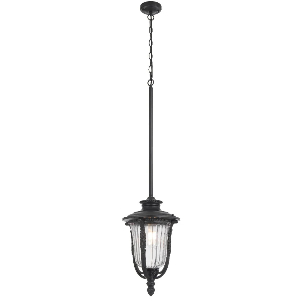 Telbix Ramiro Outdoor Pendant Light in Bronze & Black | 20cm & 25cm - Image 20