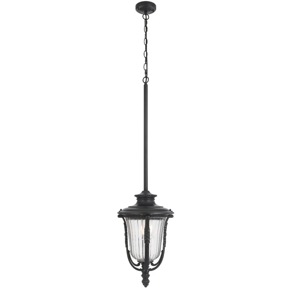 Telbix Ramiro Outdoor Pendant Light in Bronze & Black | 20cm & 25cm - Image 22