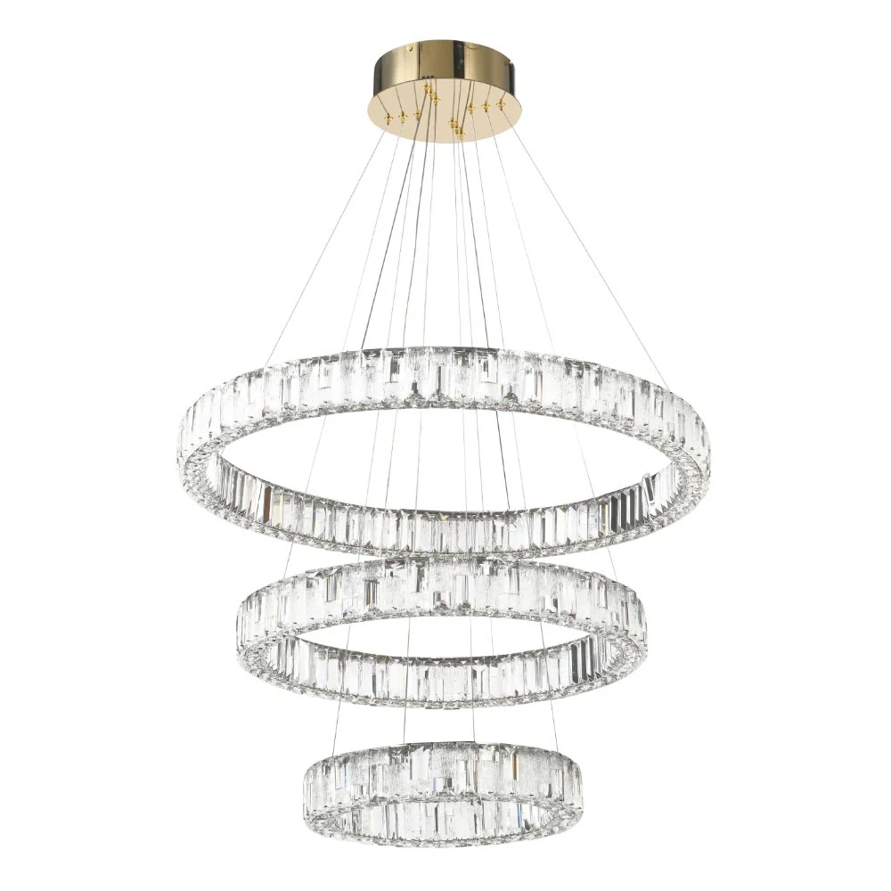 Telbix RIAS 3 TIER PENDANT RIAS PE3T-GD3C