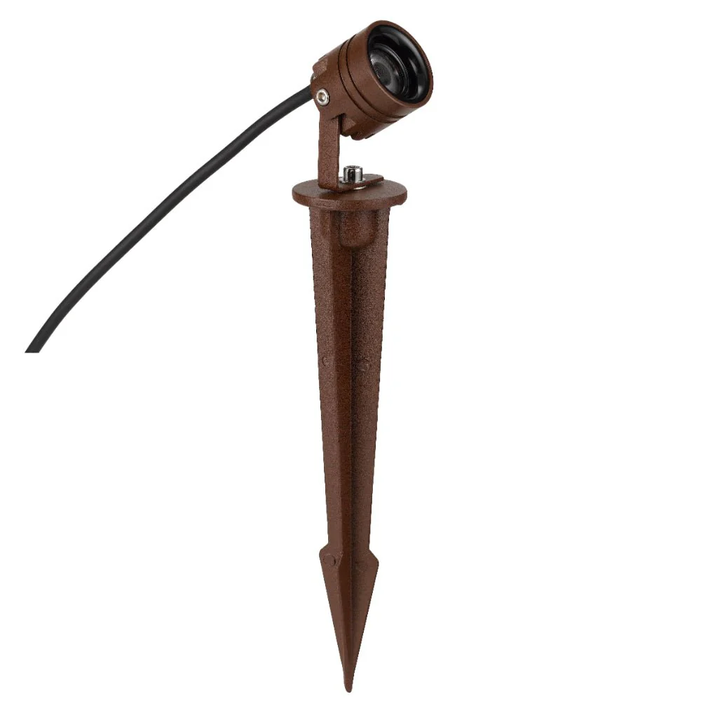 Telbix Rilto Spike Light in Verde Green, Black and Corten - Image 10