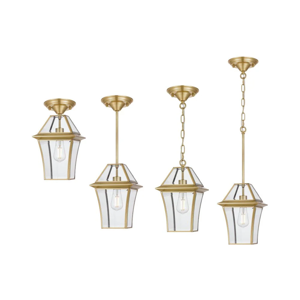 Telbix Rye 20 Solid Brass Pendant - Image 4