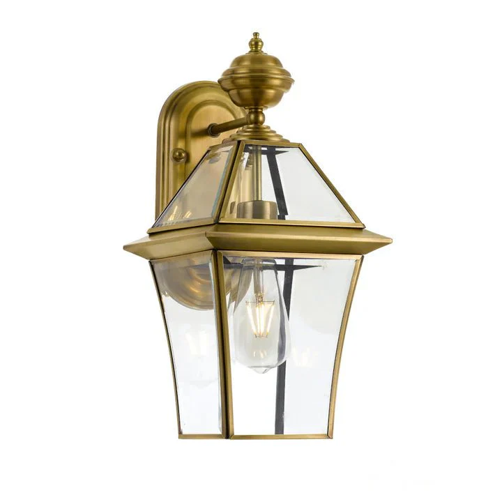 Telbix Rye 20 Solid Brass Exterior Wall Light - Image 5