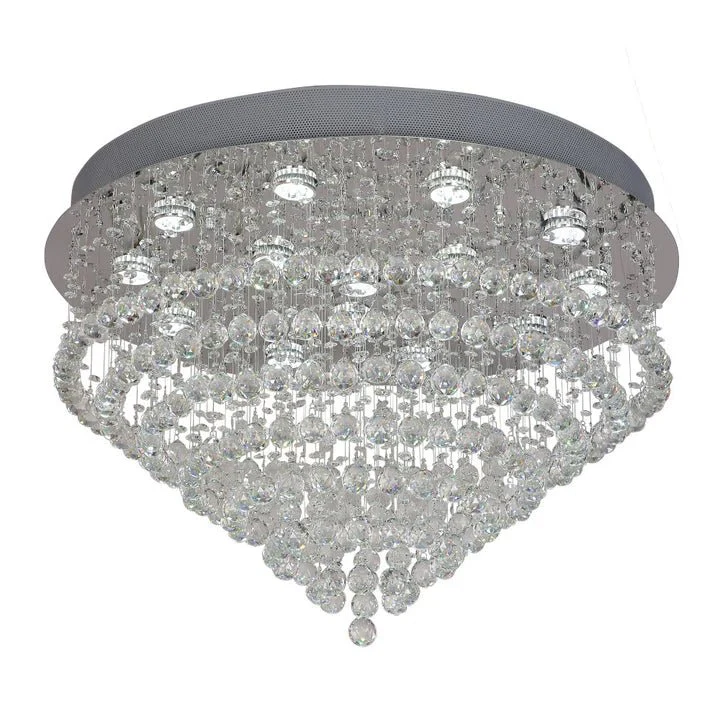 Telbix Savina 73, 45, 32CM CTC Crystal Pendant - Chrome