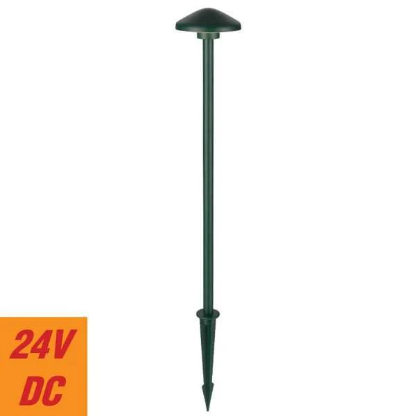 Telbix Scape Post Light in Verde Green, Black and Corten - Image 5
