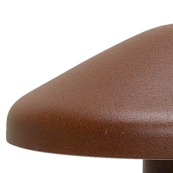 Telbix Scape Post Light in Verde Green, Black and Corten - Image 8