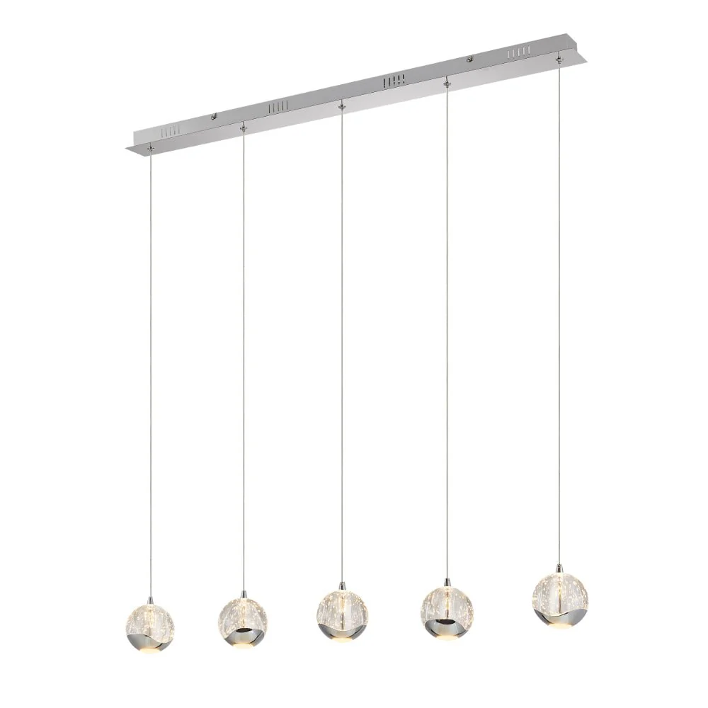 Telbix Segovia 5 Light Bar Pendant