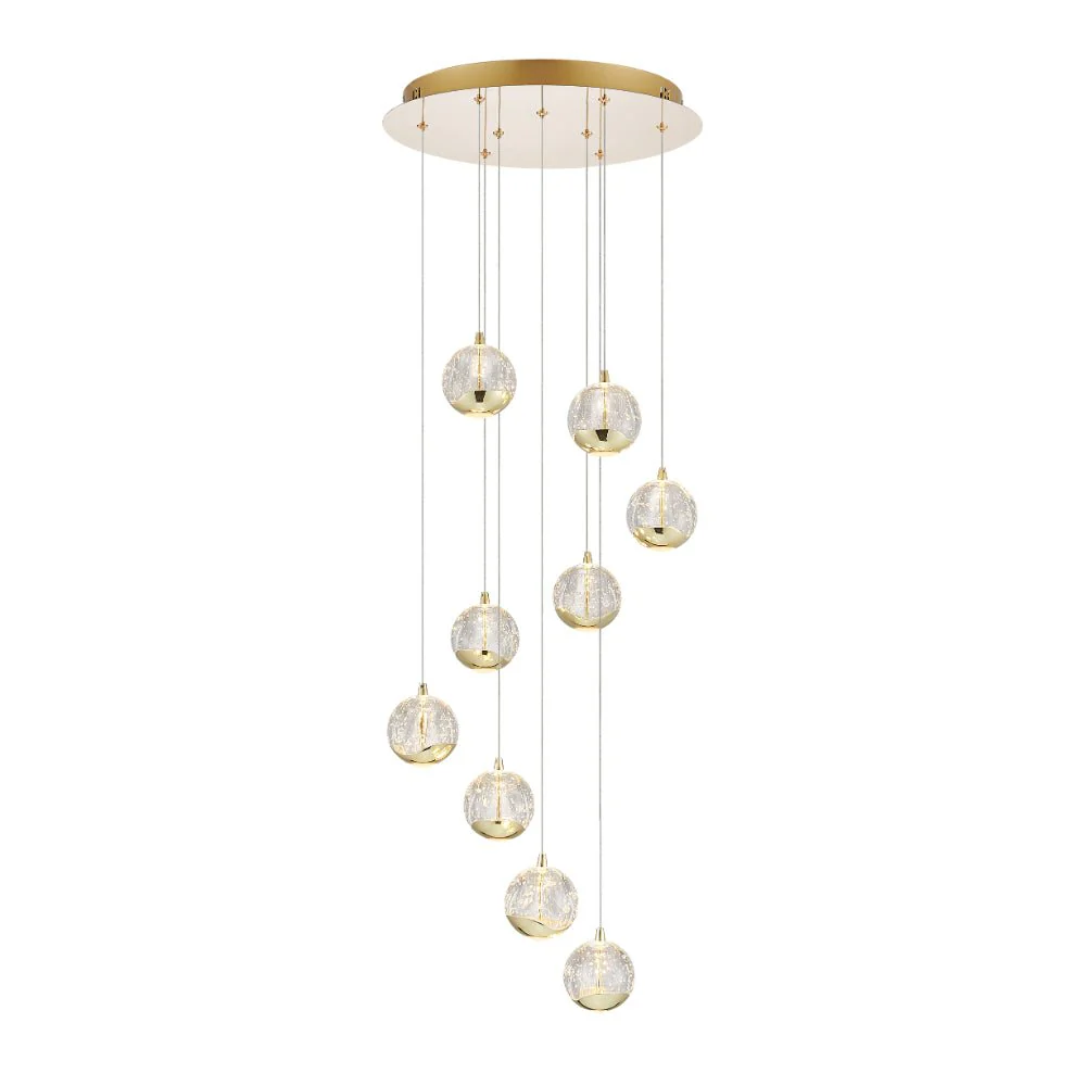 Telbix Segovia 9 Light Pendant - Image 6