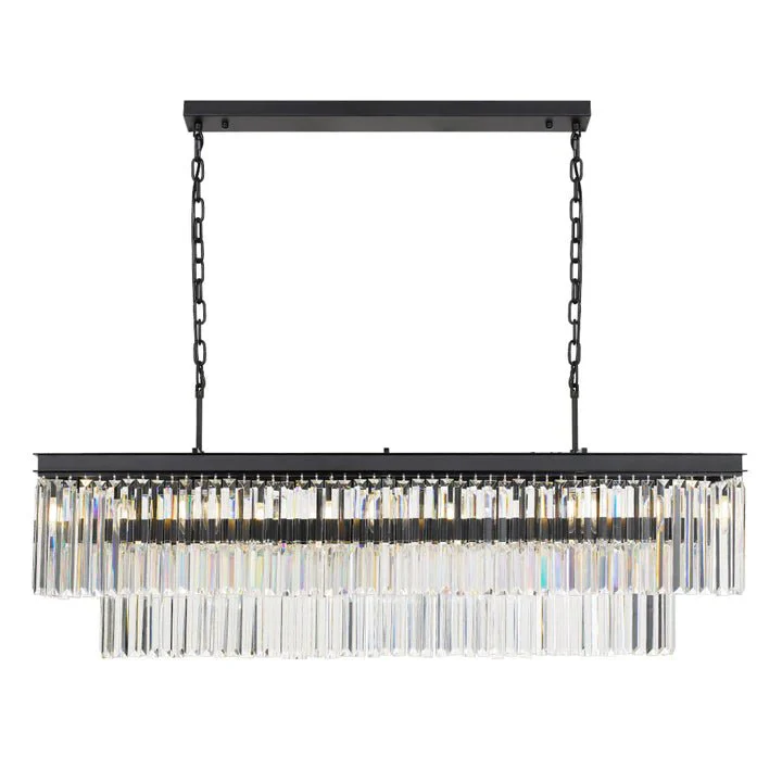 Telbix Serene 13 Lights Pendant - Black