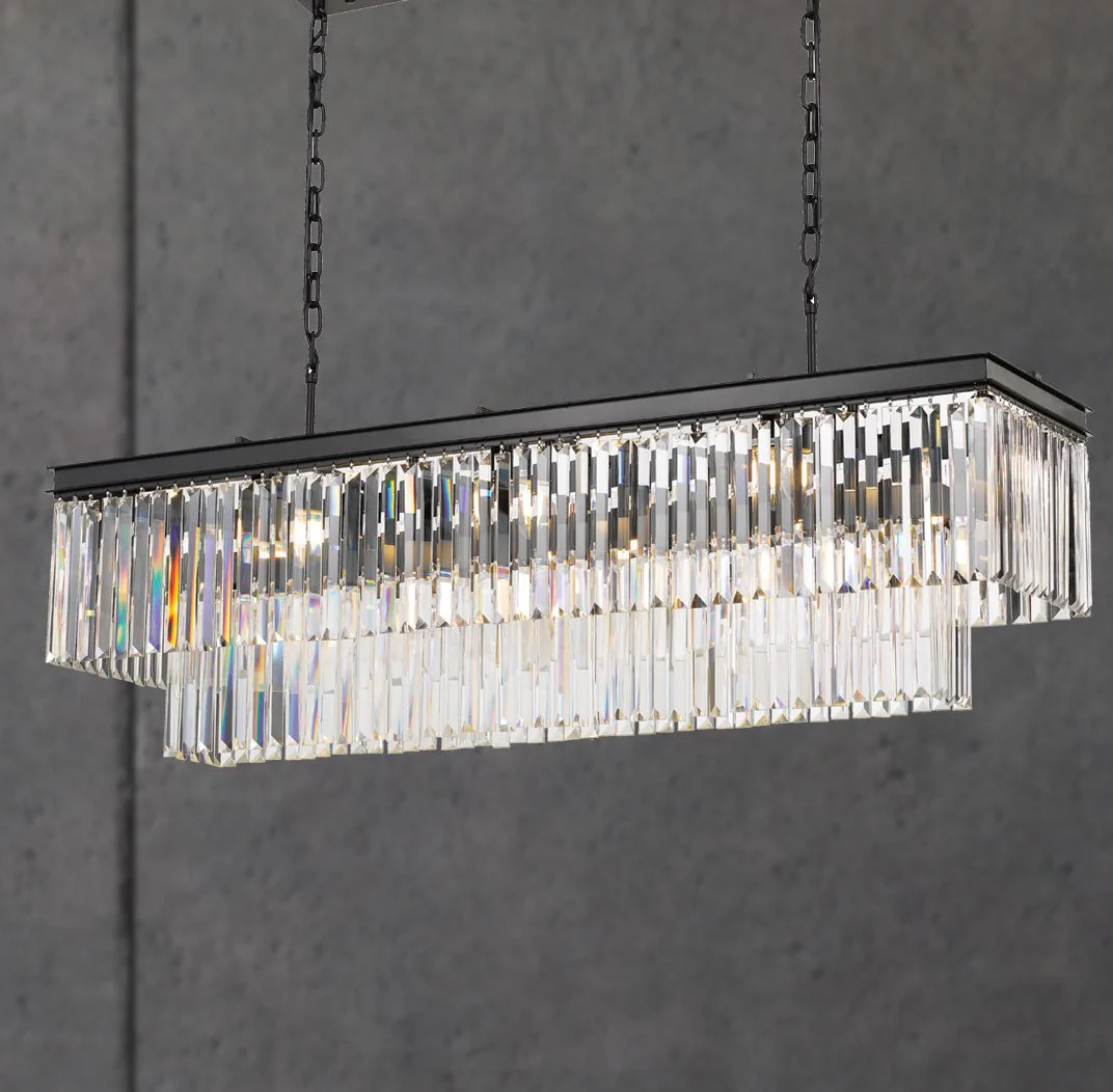 Telbix Serene 13 Lights Pendant - Black - Image 2