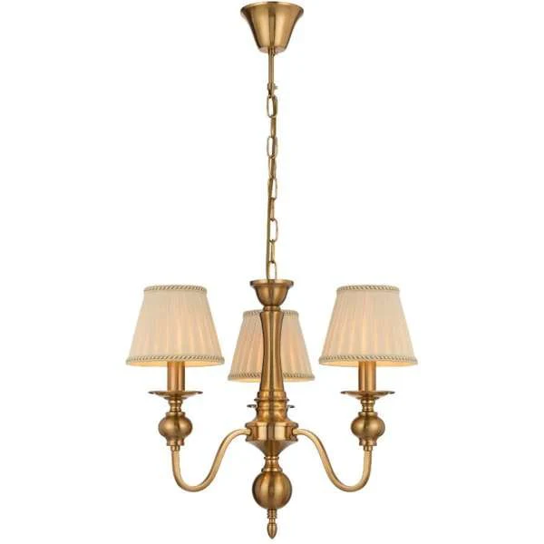 Telbix Siedel 3 Light Pendant With Shades Copper SIEDEL PE03SH-CP