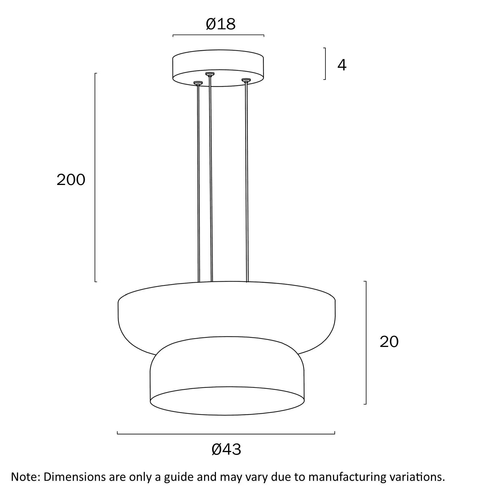 Telbix Skapa Pendant Light BA - SKAPA PE BA-OP - Image 4