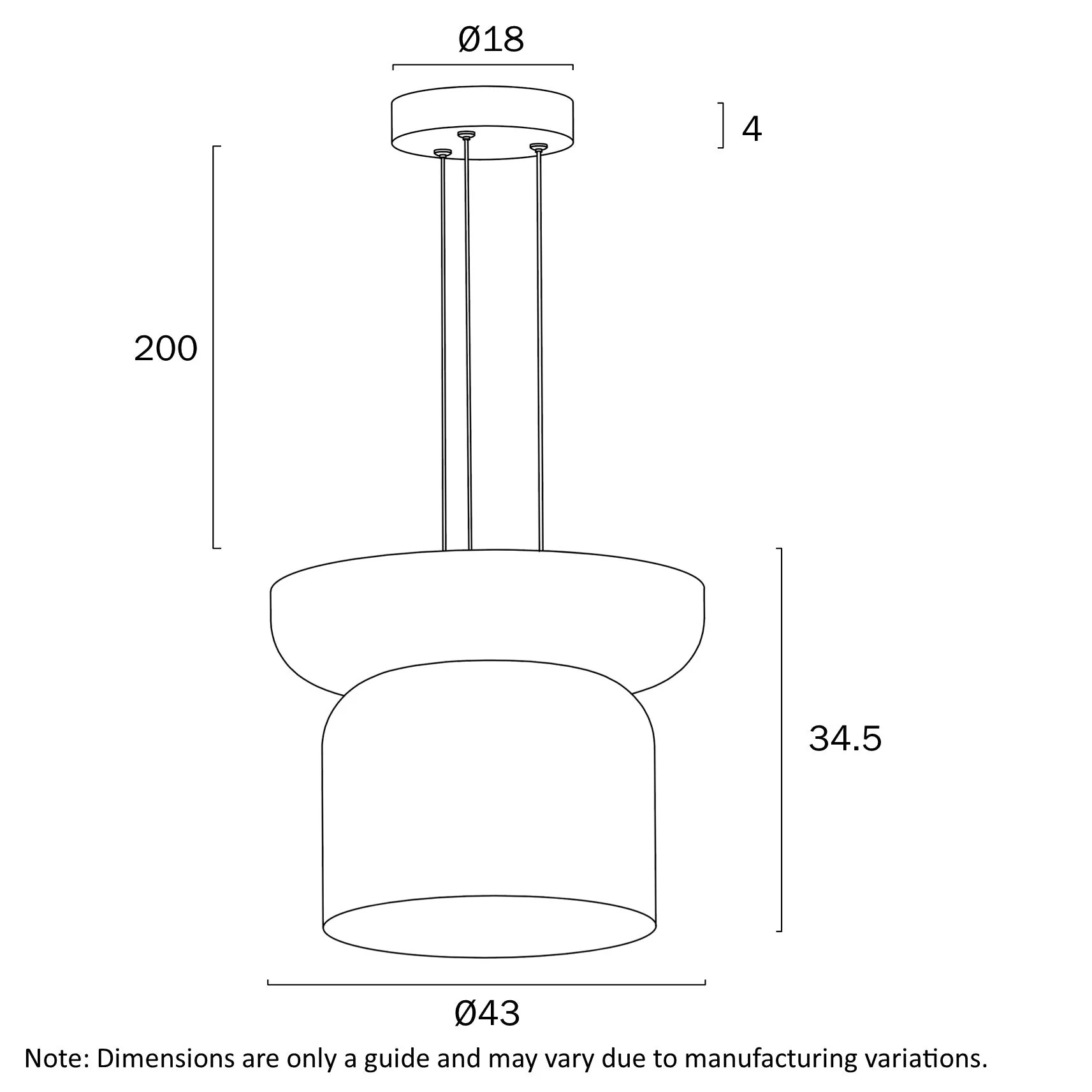 Telbix Skapa Pendant Light BC - SKAPA PE BC-OP - Image 4