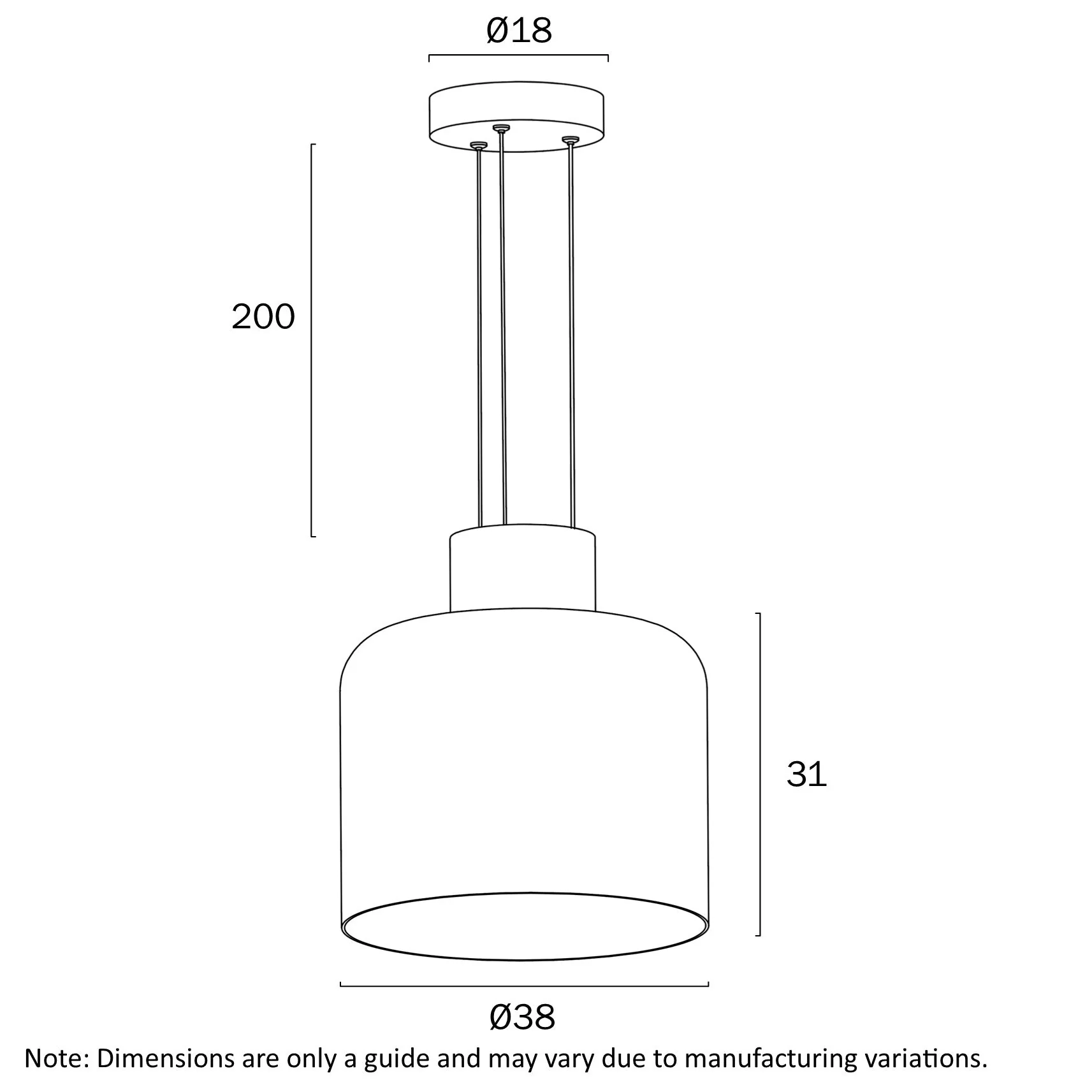 Telbix Skapa Pendant Light D - SKAPA PE D-OP - Image 4