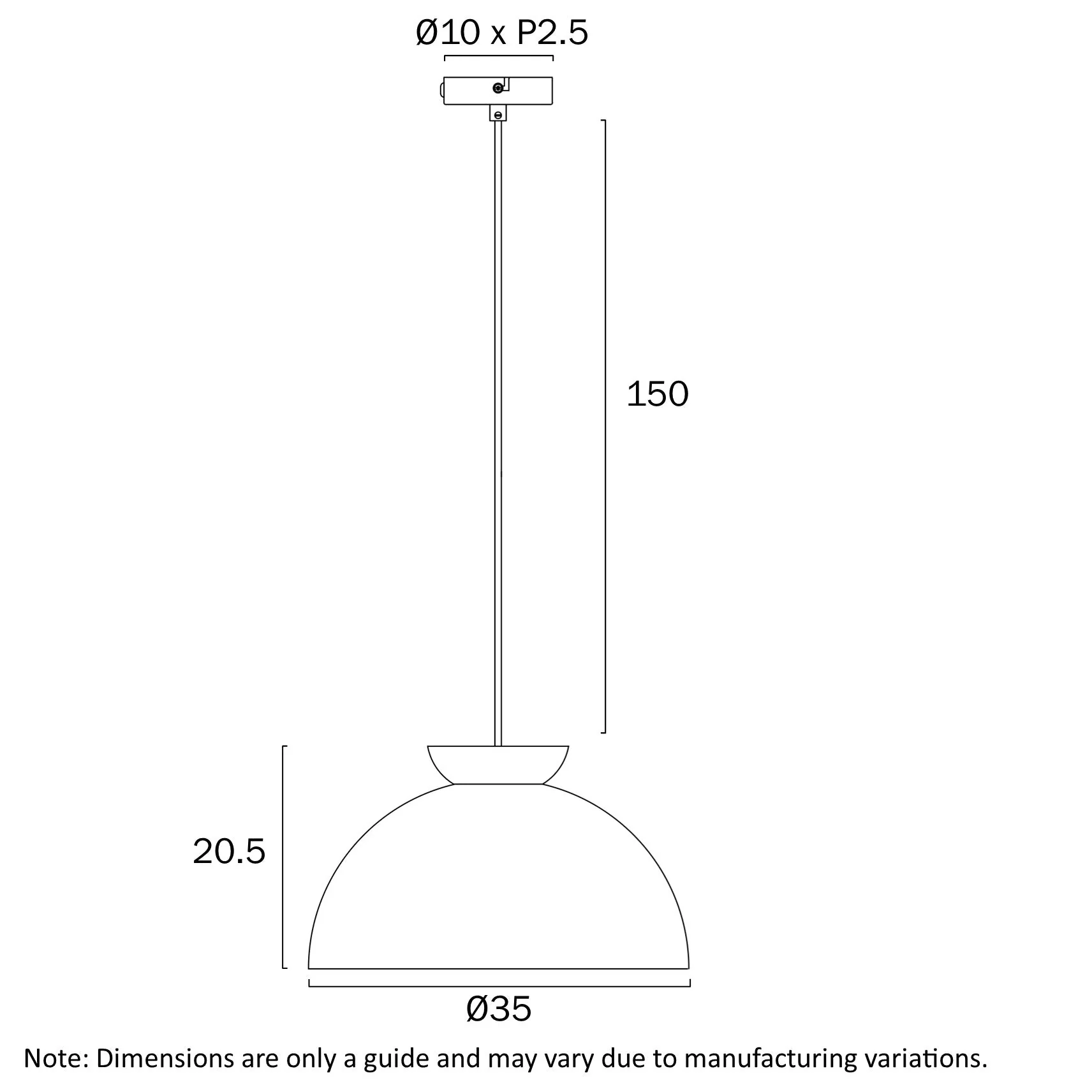 Telbix Sovin 35 Pendant - Image 3
