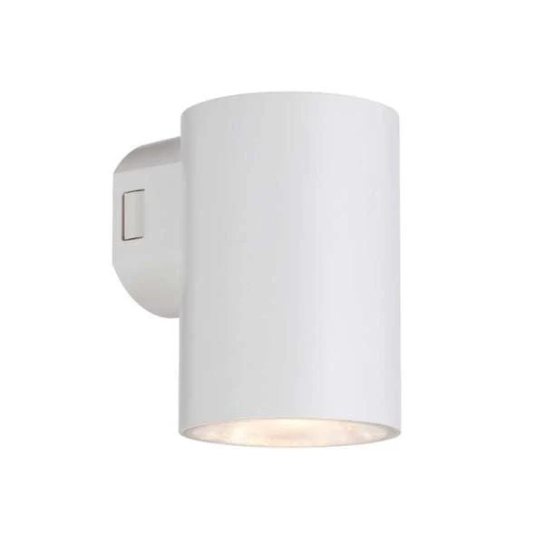 Telbix Stina 1 Light Exterior 9W LED Wall Light in Black or White