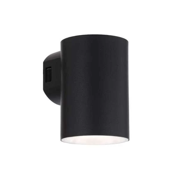 Telbix Stina 1 Light Exterior 9W LED Wall Light in Black or White - Image 2