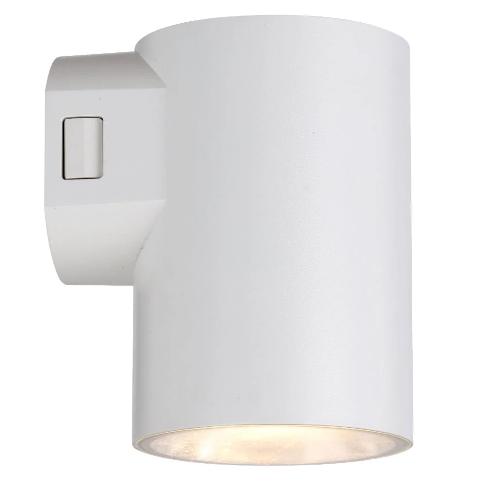 Telbix Stina 1 Light Exterior 9W LED Wall Light in Black or White - Image 7