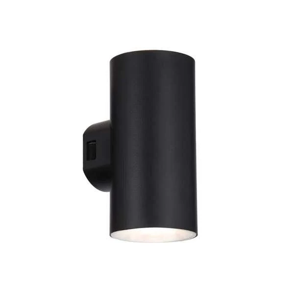 Telbix Stina 2 Light Exterior Wall Light in Black or White