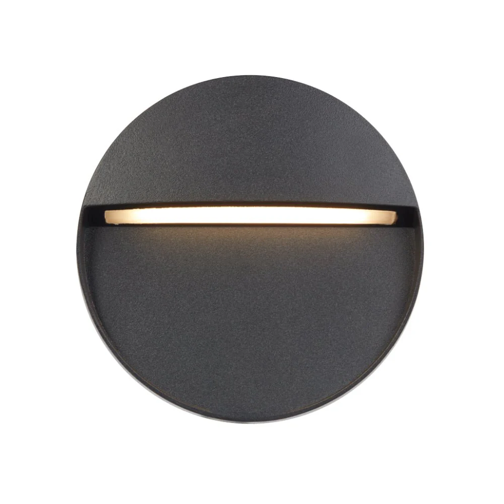 Telbix Terin Square or Round LED Step Wall Light in Black, Verde Green and White - Image 17