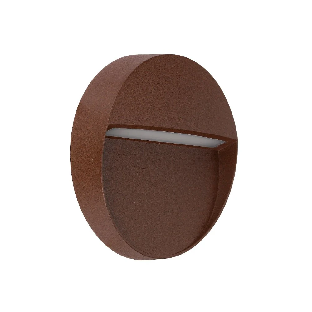 Telbix Terin Square or Round LED Step Wall Light in Black, Verde Green and White - Image 23