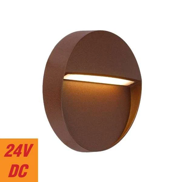 Telbix Terin Square or Round LED Step Wall Light in Black, Verde Green and White - Image 5