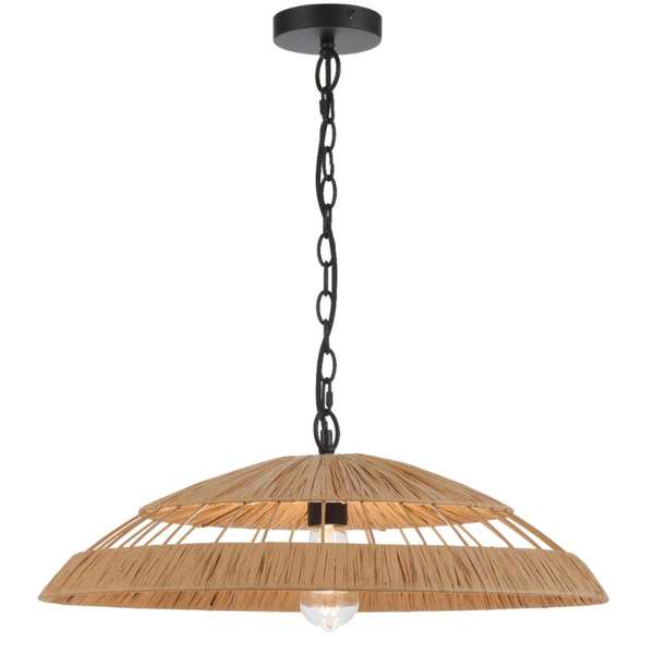 Telbix VALLEJO Pendant Light 60 and 80 Natural Color