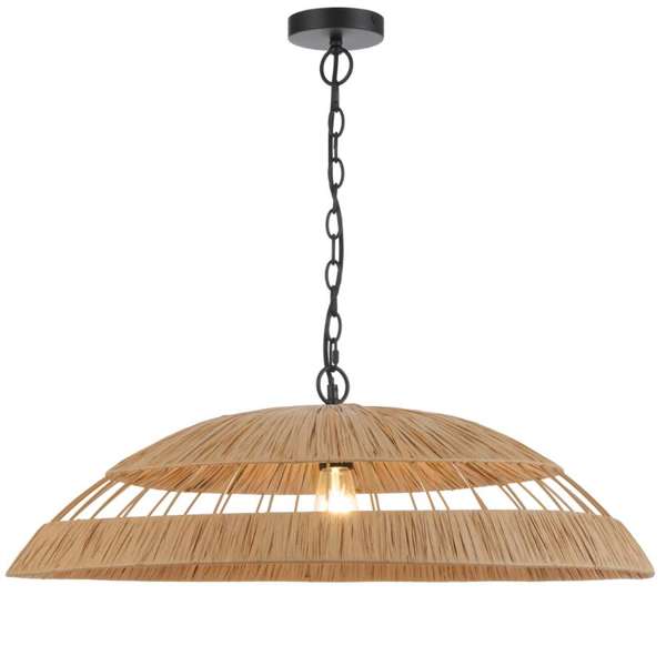 Telbix VALLEJO Pendant Light 60 and 80 Natural Color - Image 2
