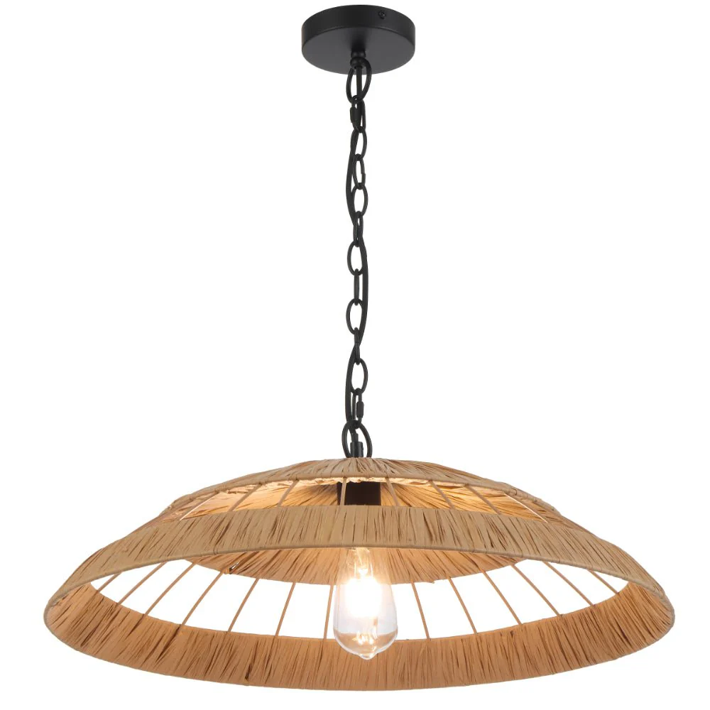 Telbix VALLEJO Pendant Light 60 and 80 Natural Color - Image 9