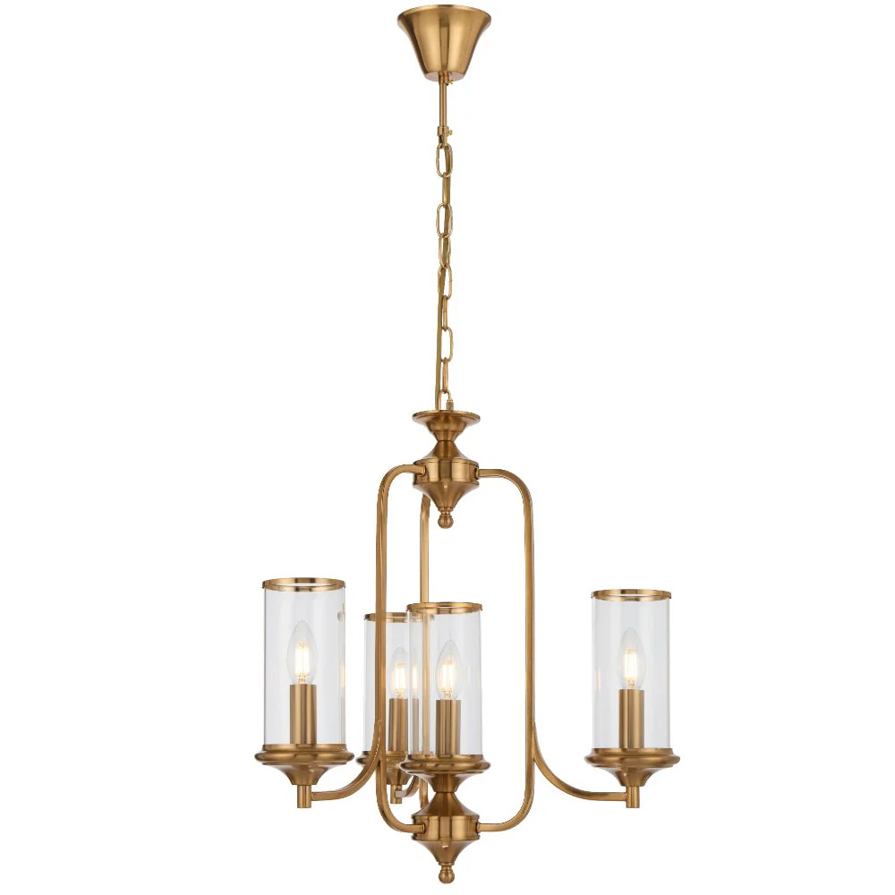 Telbix Velden 4 Light Pendant Copper VELDEN PE04-CP - Image 4