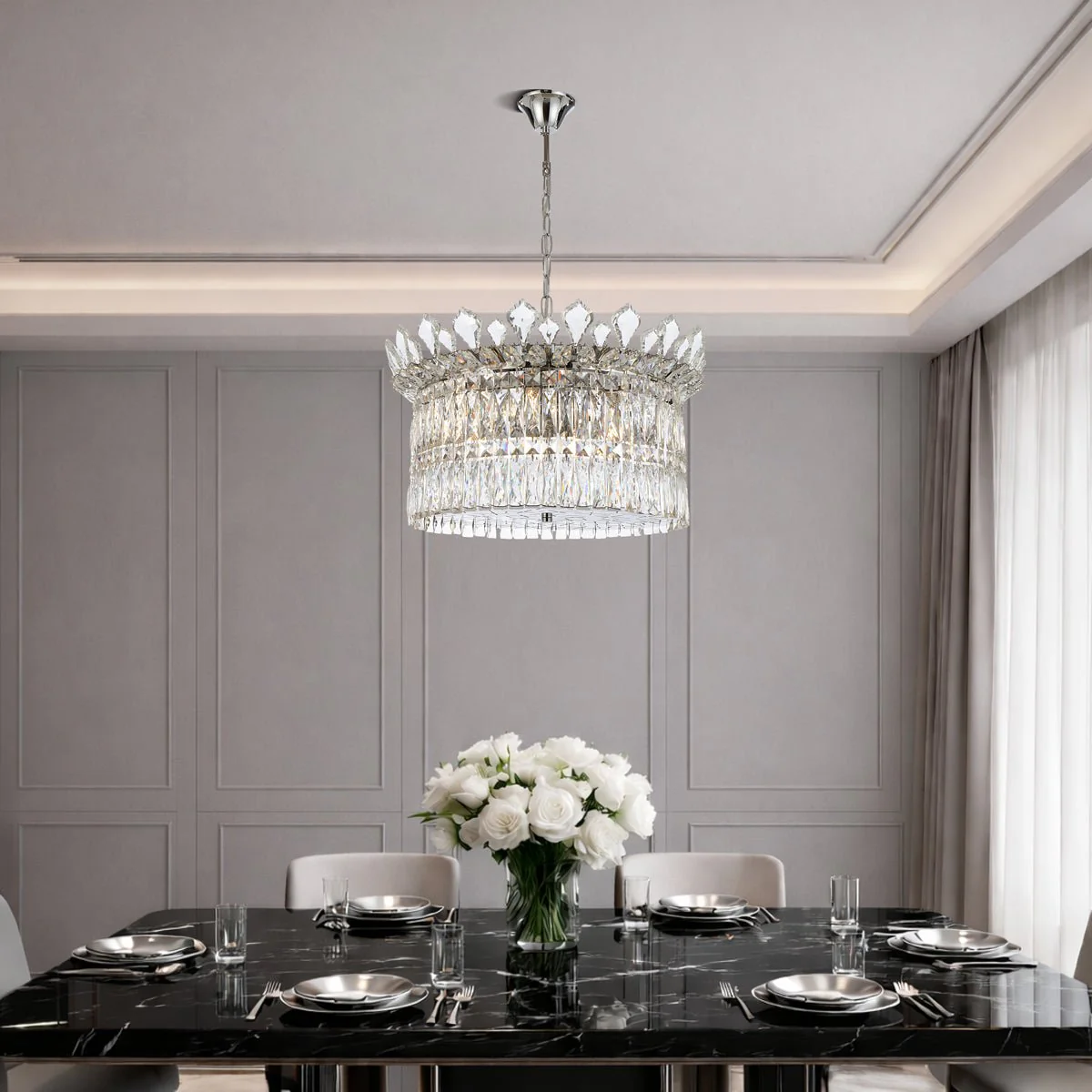 Telbix Virell 9 Light Pendant - Image 3