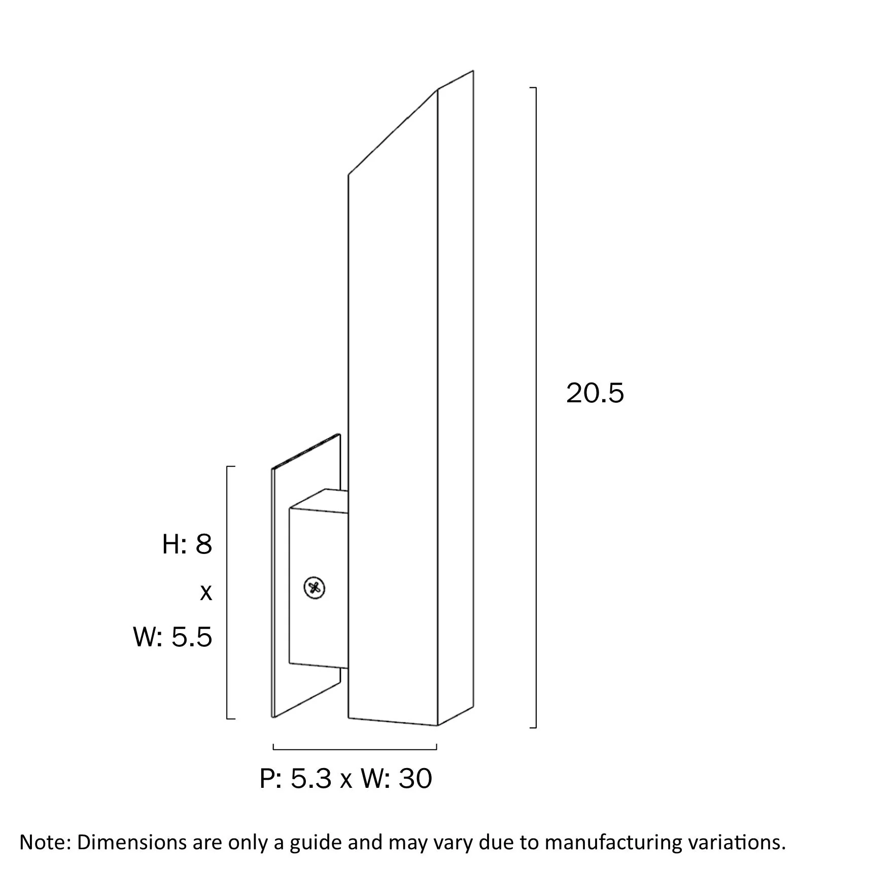Telbix Vosetel Exterior Wall Light - Image 4