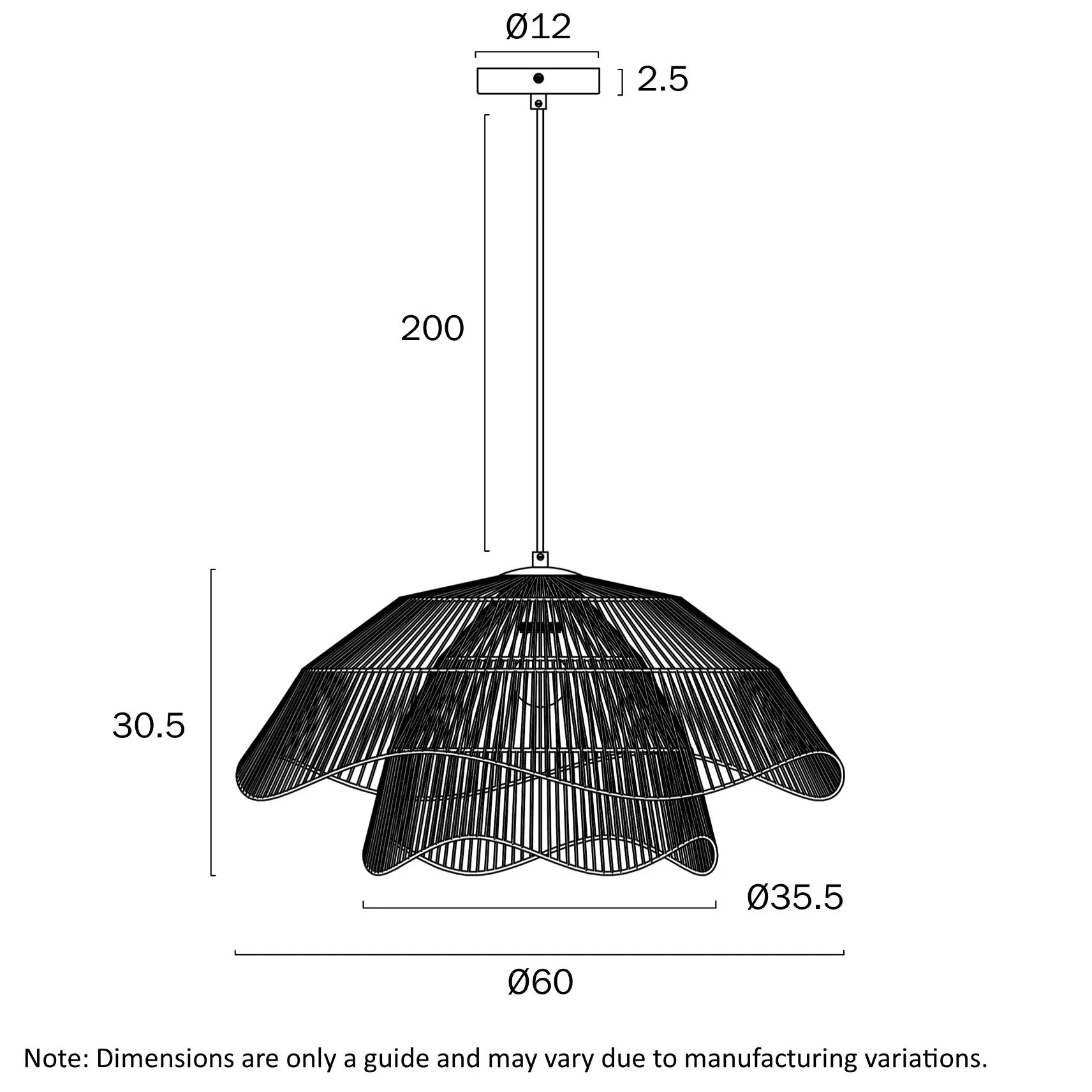 Telbix Zamora Pendant - Image 4