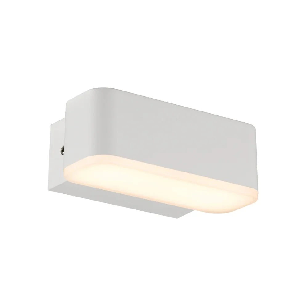 Telbix ZIRON 3CCT LED Exterior Wall Light (Available in Black & White, 10cm & 18cm)