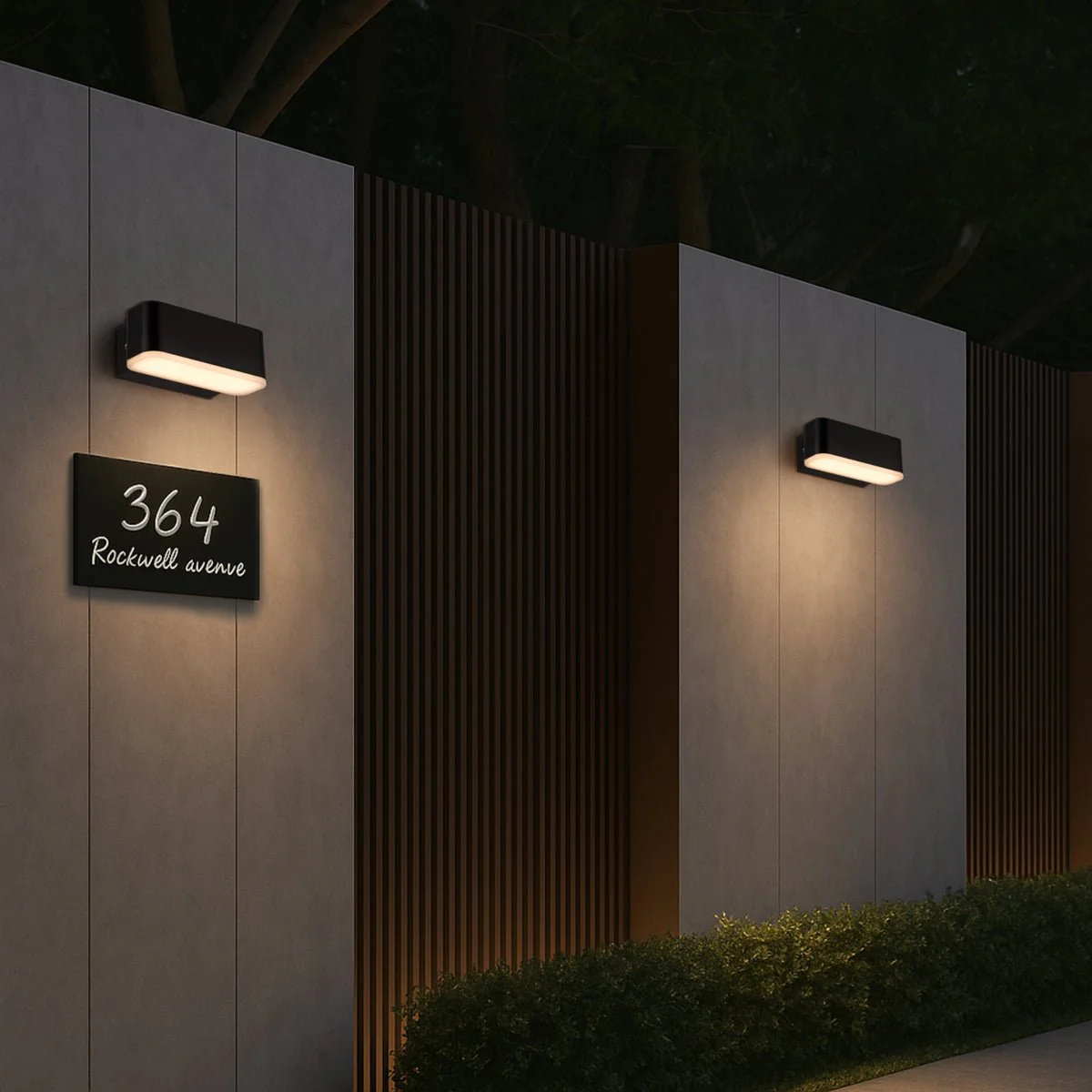 Telbix ZIRON 3CCT LED Exterior Wall Light (Available in Black & White, 10cm & 18cm) - Image 12