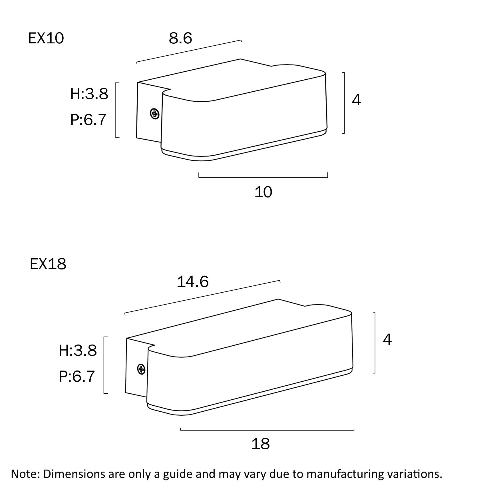 Telbix ZIRON 3CCT LED Exterior Wall Light (Available in Black & White, 10cm & 18cm) - Image 17