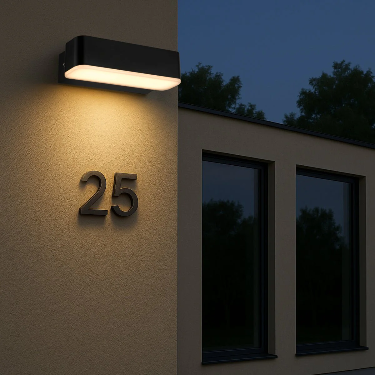 Telbix ZIRON 3CCT LED Exterior Wall Light (Available in Black & White, 10cm & 18cm) - Image 19