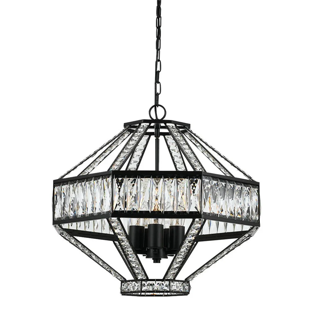 Telbix Zofio 5LT Pendant- Oil Bronze