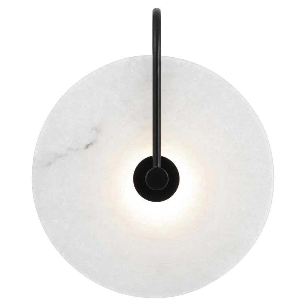 Telbix Zonder LED Wall Light Available in Black or Antique Gold - Image 4