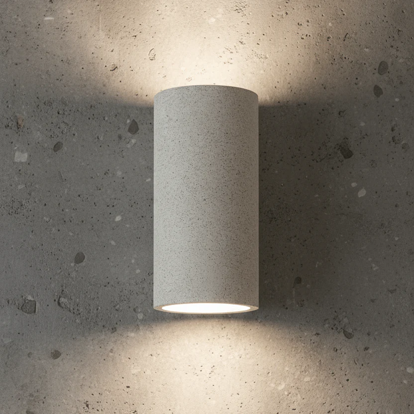 Terrazzo Wall Up and Down Exterior Wall Light by Lighting Creations