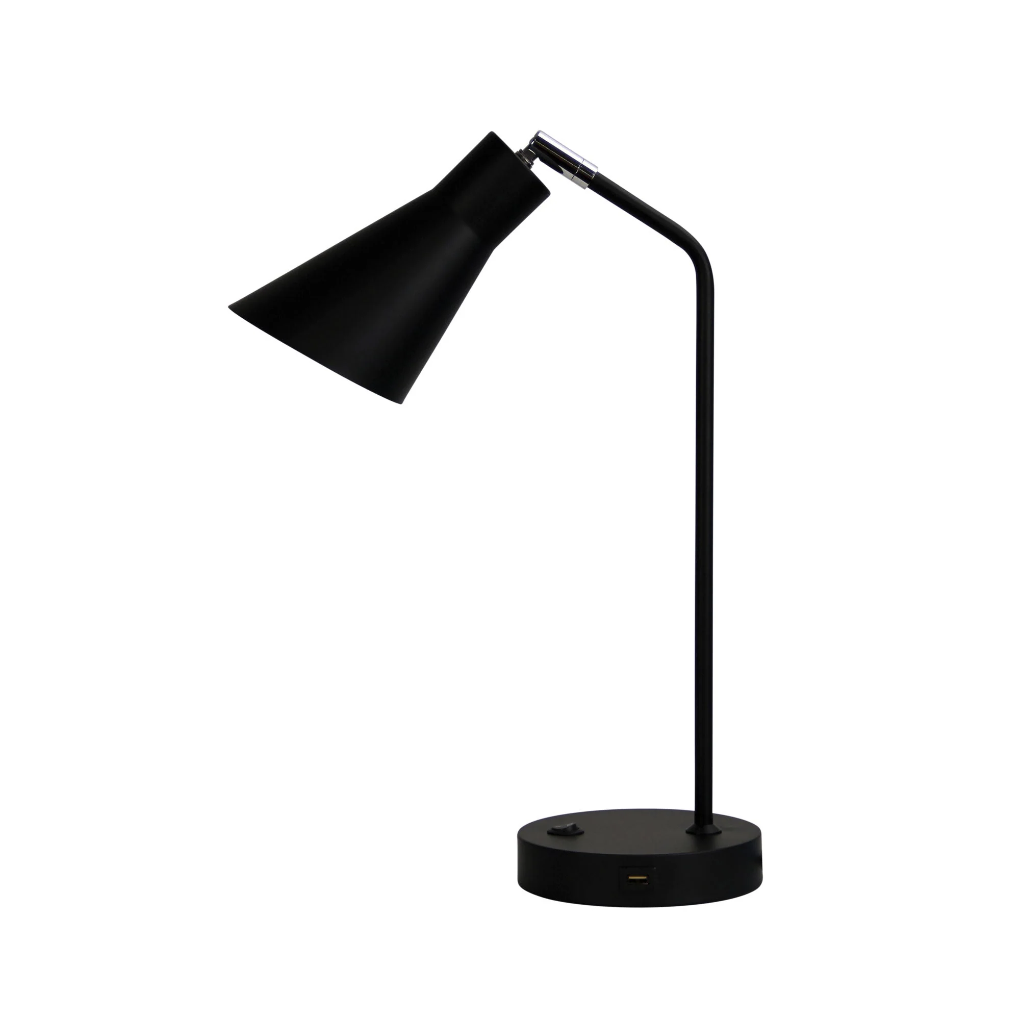 Thor Desk Lamp With USB Black - Image 4